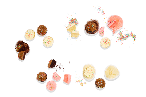 The French Kitchen Mixed Cupcakes