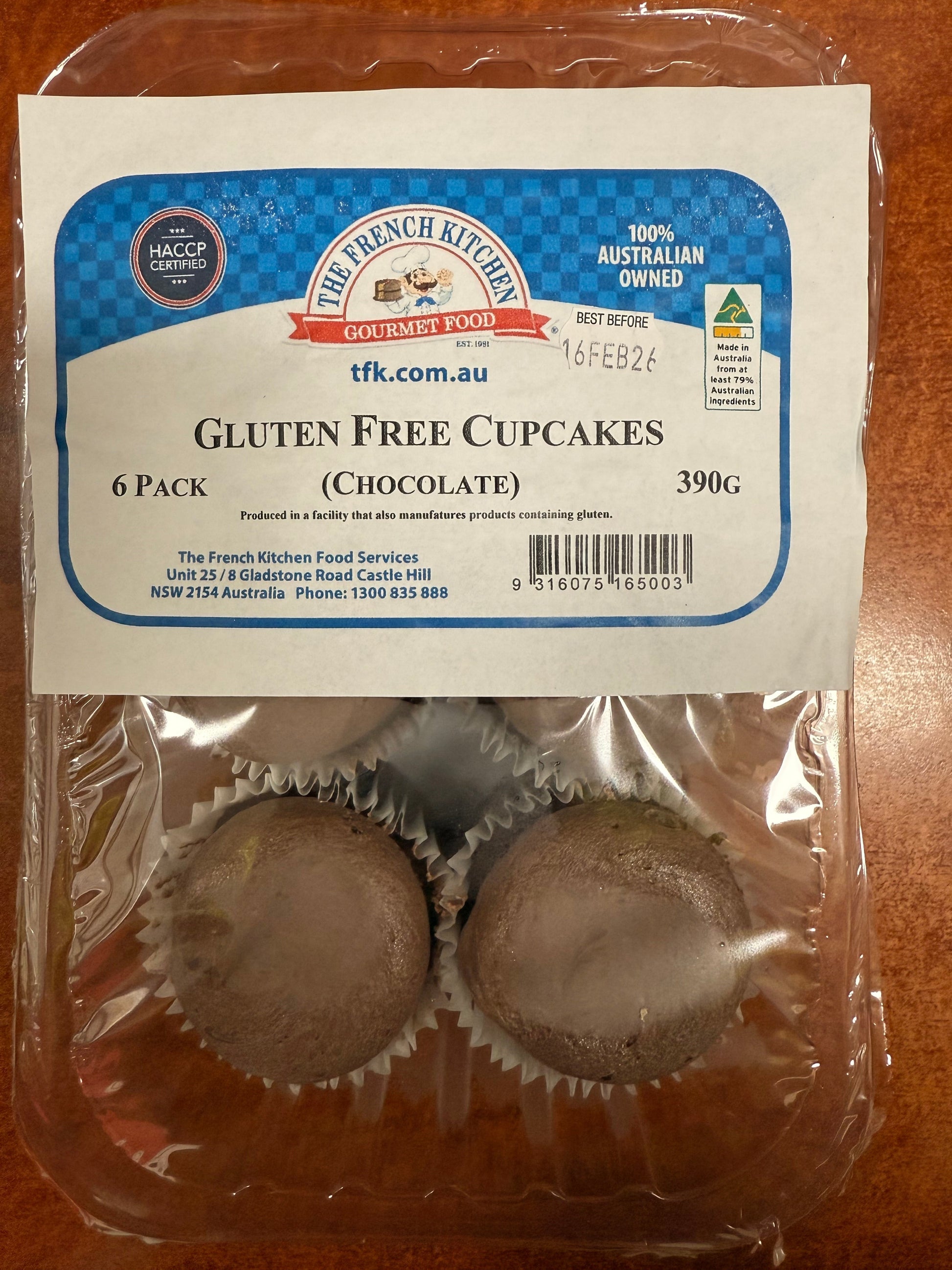 TFK Gluten Free Cupcakes