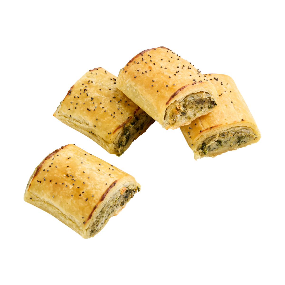 The French Kitchen Spinach & Ricotta Rolls 8PK