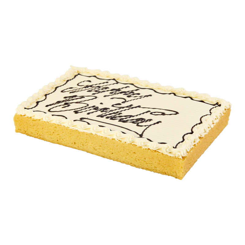 The French Kitchen Vanilla Cake Happy Birthday