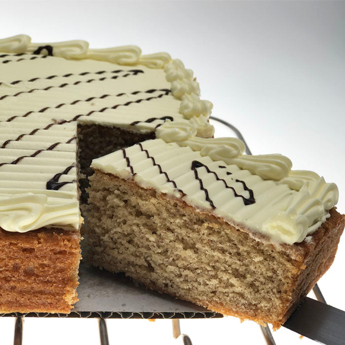 Banana Slab Cake | Food & Party Outlet | The French Kitchen Castle Hill