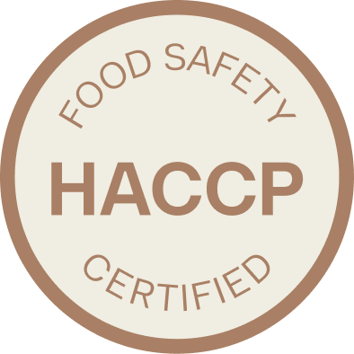 HACCP Food Safety Certified
